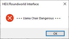 Llama Chair Dangerous